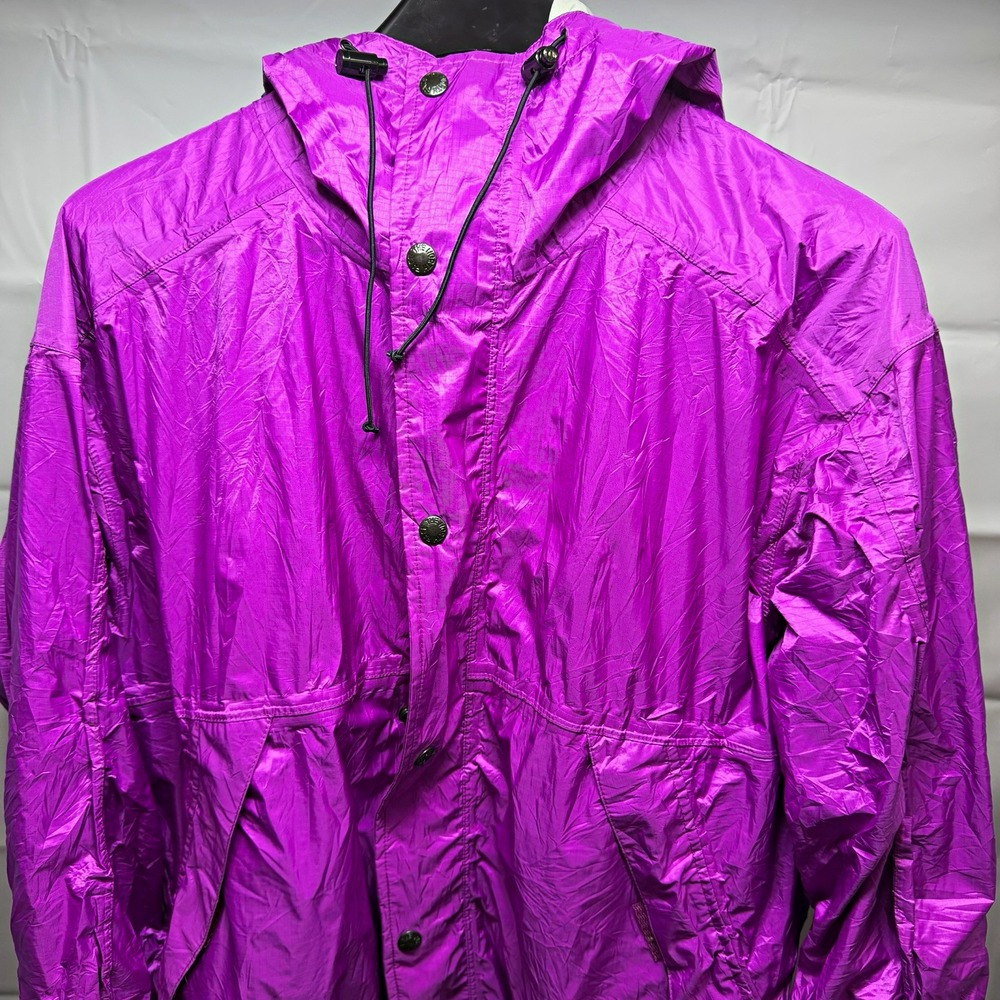 Vtg The North Face Hydrenaline Jacket Womens M Purple Magenta Windbreaker 90s